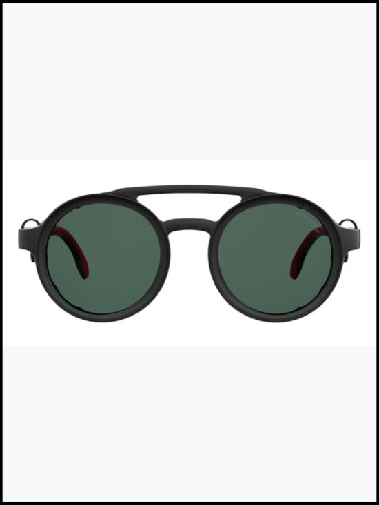 Oval Plastic Frame Sunglasses with UV Protection